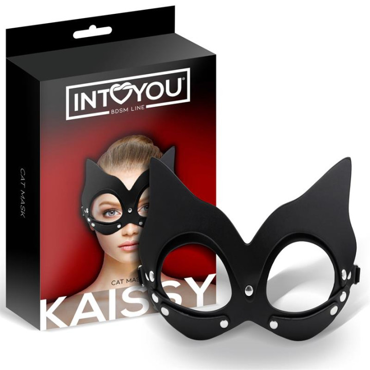 Kaissy Máscara de Gatita Ajustable de Intoyou Bdsm Line | VibraZon