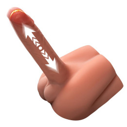 Sadie Semi Torso con Vibracion y Thrusting 1.34 kg de Xise | VibraZon