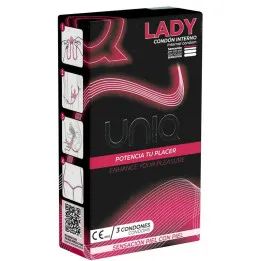 Preservativos Femeninos sin Látex 3 Unidades Lady Female de Uniq