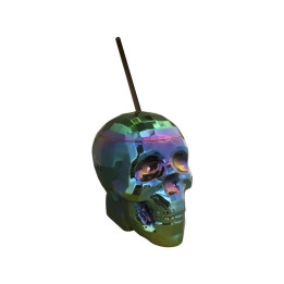 Taza Skull Cup Oil Slick de Kheper Games | VibraZon