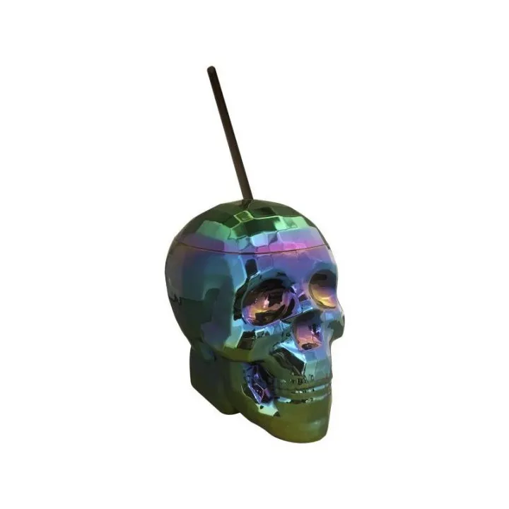 Taza Skull Cup Oil Slick de Kheper Games