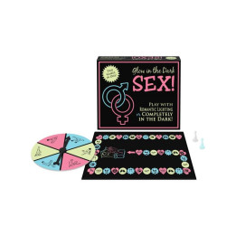 Juego de Parejas Glow in the Dark SEX (EN ES DE FR) de Kheper Games | VibraZon
