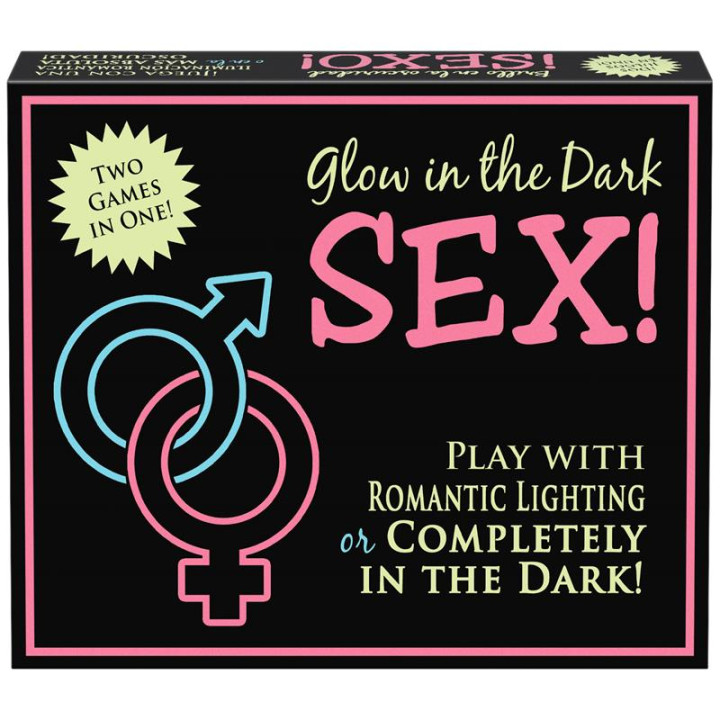 Juego de Parejas Glow in the Dark SEX (EN ES DE FR) de Kheper Games | VibraZon