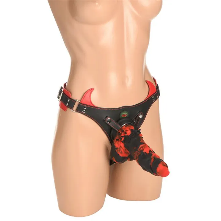 Horny Devil Arnés Ajustable de Creature Cocks