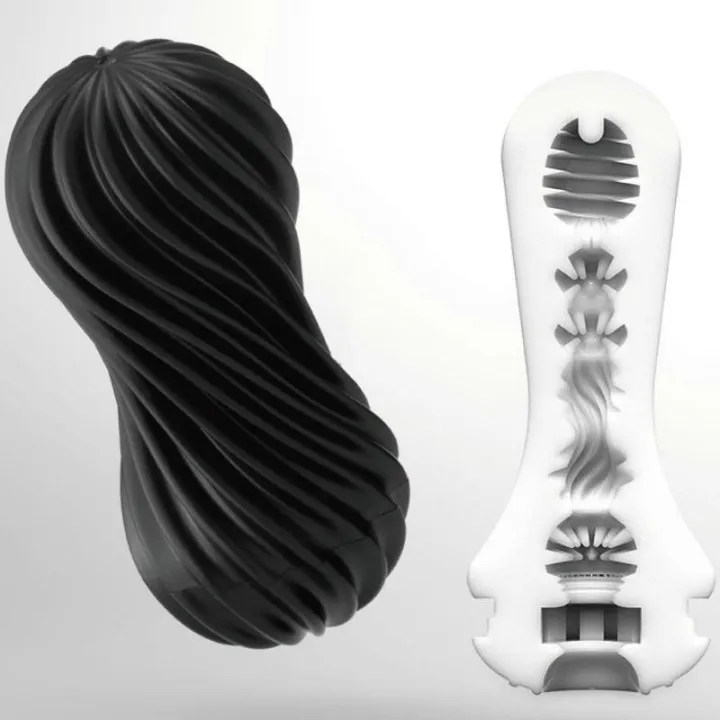 Masturbador Flex Negro de Tenga