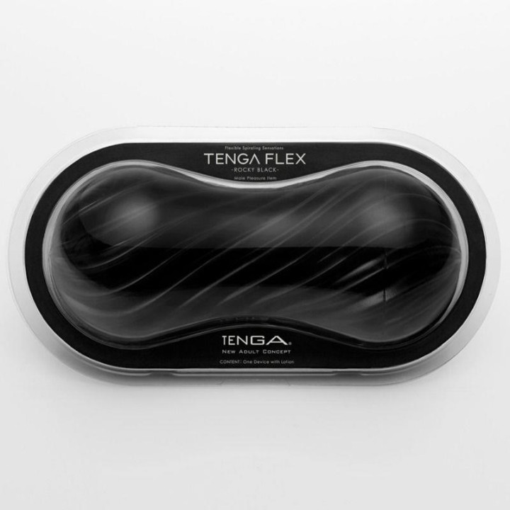 Masturbador Flex Negro de Tenga | VibraZon