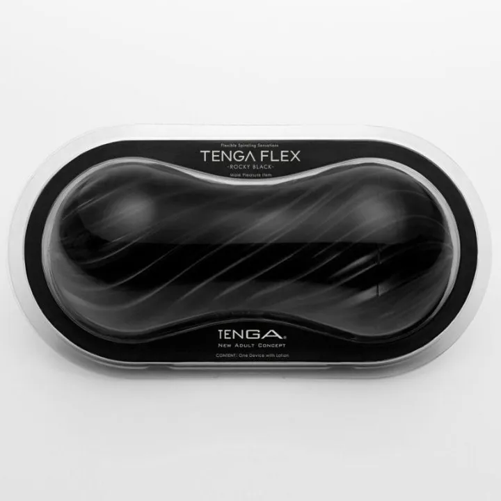 Masturbador Flex Negro de Tenga