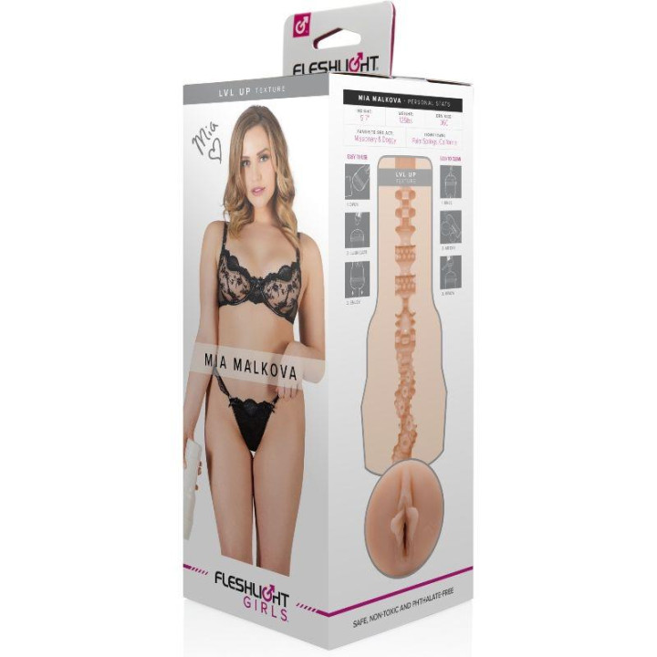 Masturbador Mia Malkova de Fleshlight | VibraZon