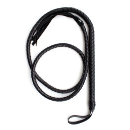 Látigo 2 metros Negro de Latetobed Bdsm Line | VibraZon