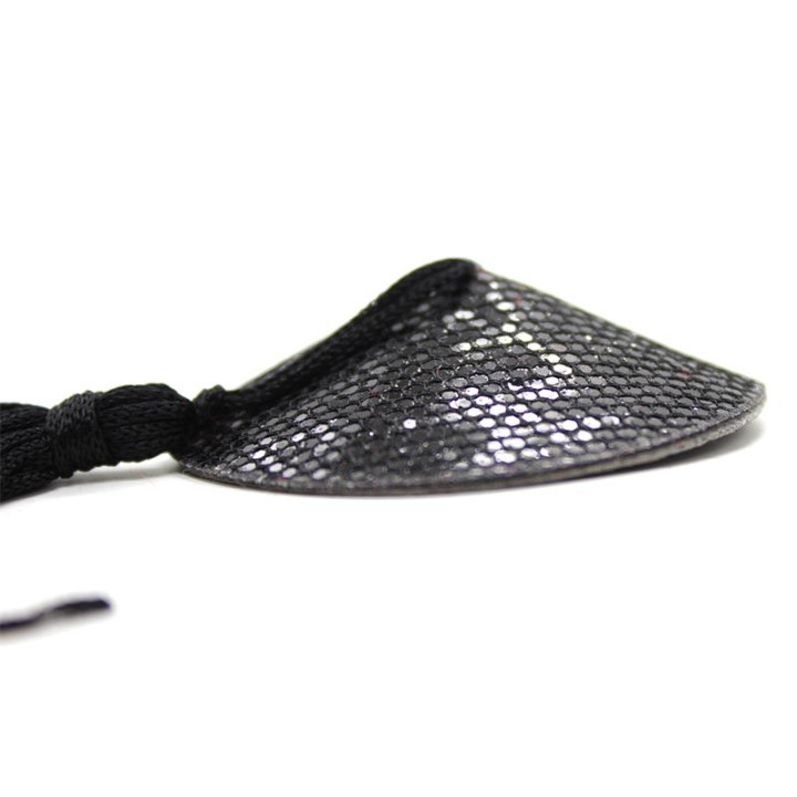Pezoneras Autoadhesivas Negras de Latetobed Bdsm Line | VibraZon
