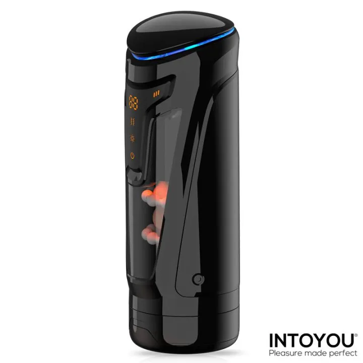 Conor Masturbador Masculino con Thrusting, Vibración y Calor de Intoyou