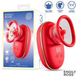 Lizer Estimulador con Lengua Oscilante, Bomba de Vacío y Vibración de Engily Ross | VibraZon
