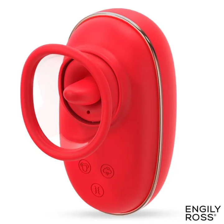 Lizer Estimulador con Lengua Oscilante, Bomba de Vacío y Vibración de Engily Ross