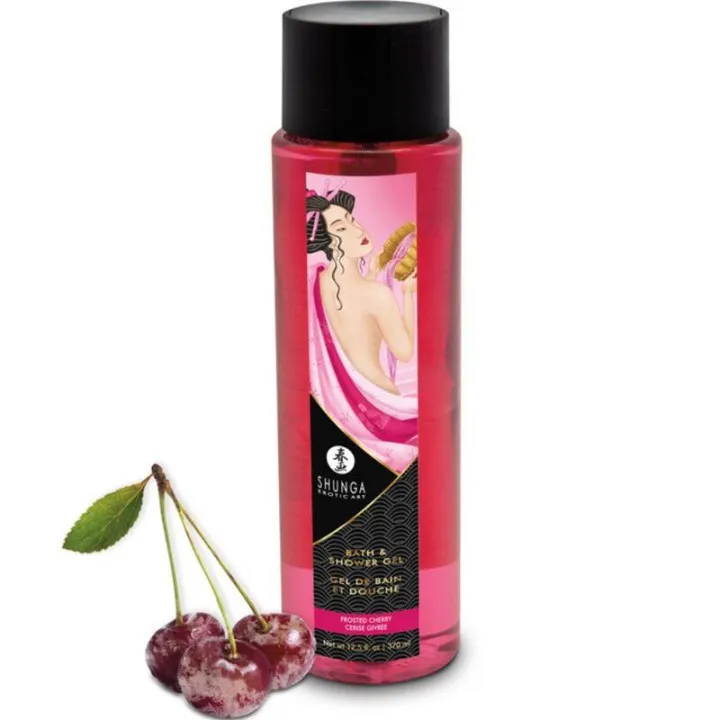 Gel de baño y ducha Gel Frosted Cherry - Cereza 370 ml de Shunga