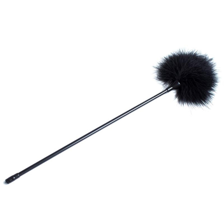 Plumas Estimuladoras 40 cm Negro de Latetobed Bdsm Line | VibraZon