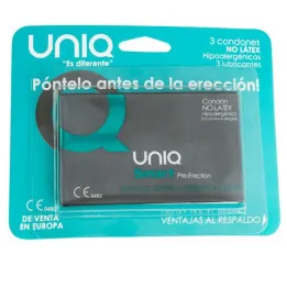 Preservativos sin Látex Smart 3 Unidades de Uniq