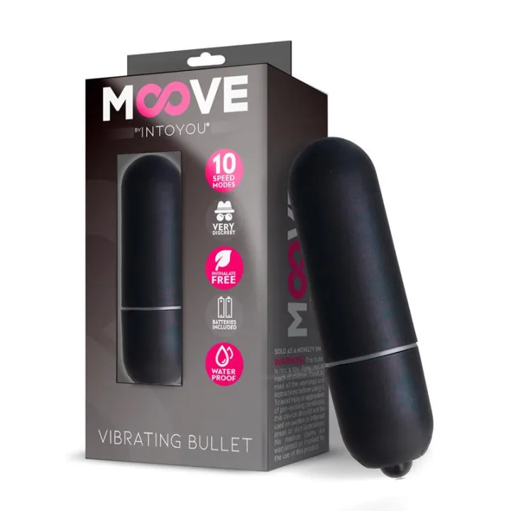 Bala Vibradora 10 Velocidades Negro de Moove