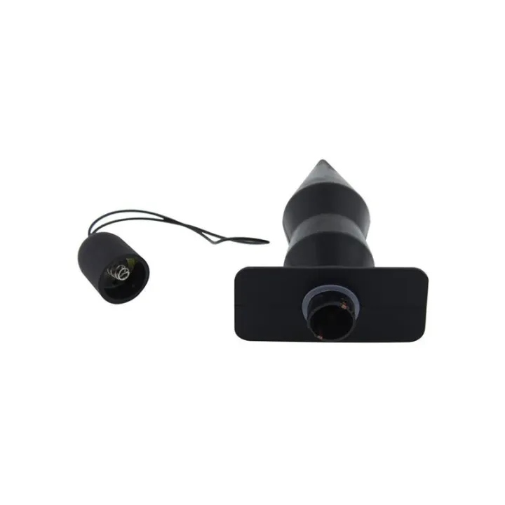 Plug Anal con Vibración y Control Remoto Negro de Moove