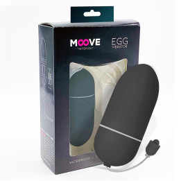 Huevo Vibrador 10 Funciones Negro de Moove | VibraZon