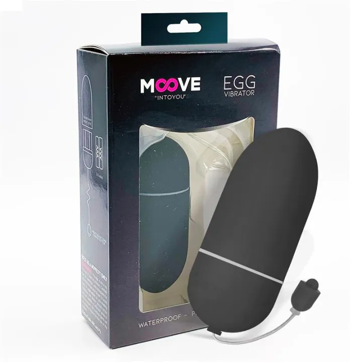 Huevo Vibrador 10 Funciones Negro de Moove