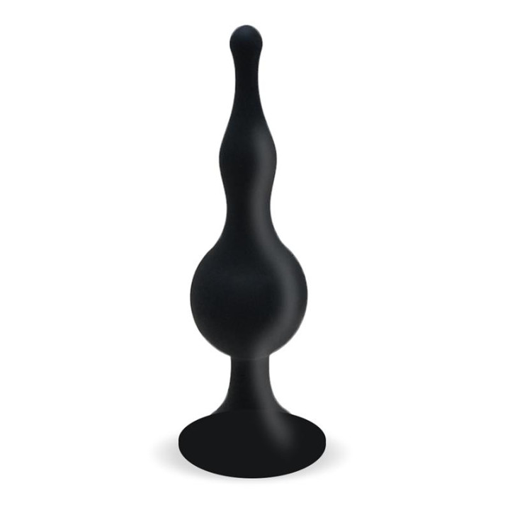 Set 3 Plugs Anal Silicona Negro de Moove | VibraZon