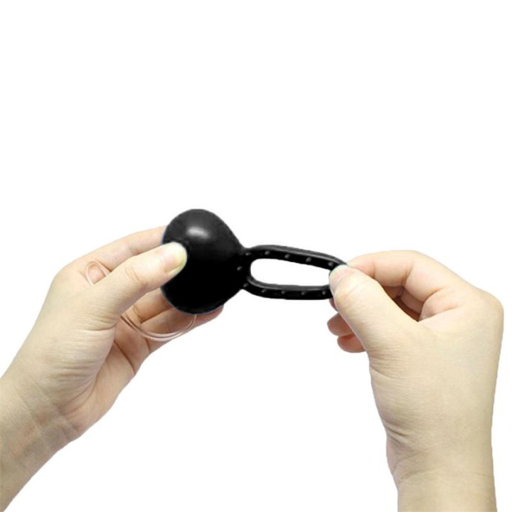 Anillo Vibrador con Control Remoto Negro de Moove | VibraZon
