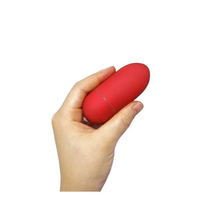 Huevo Vibrador con Control Remoto Rojo de Moove