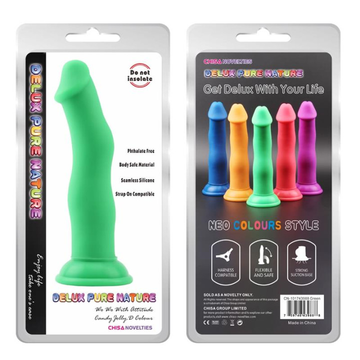 Dildo Verde Jolly D. de Chisa | VibraZon
