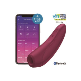 Estimulador Curvy 1+ Rose Red de Satisfyer | VibraZon