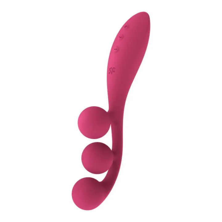 Estimulador Tri Ball 1 Rojo de Satisfyer