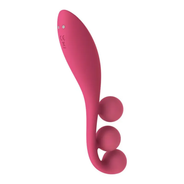 Estimulador Tri Ball 1 Rojo de Satisfyer