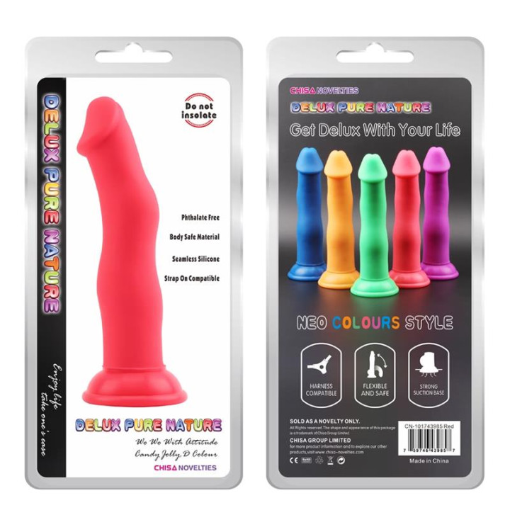 Dildo Rojo Jolly D. de Chisa | VibraZon