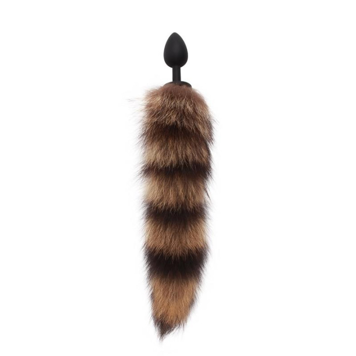 Plug Anal con Cola de Pelo Foxy Anal Tail Plug de Chisa | VibraZon