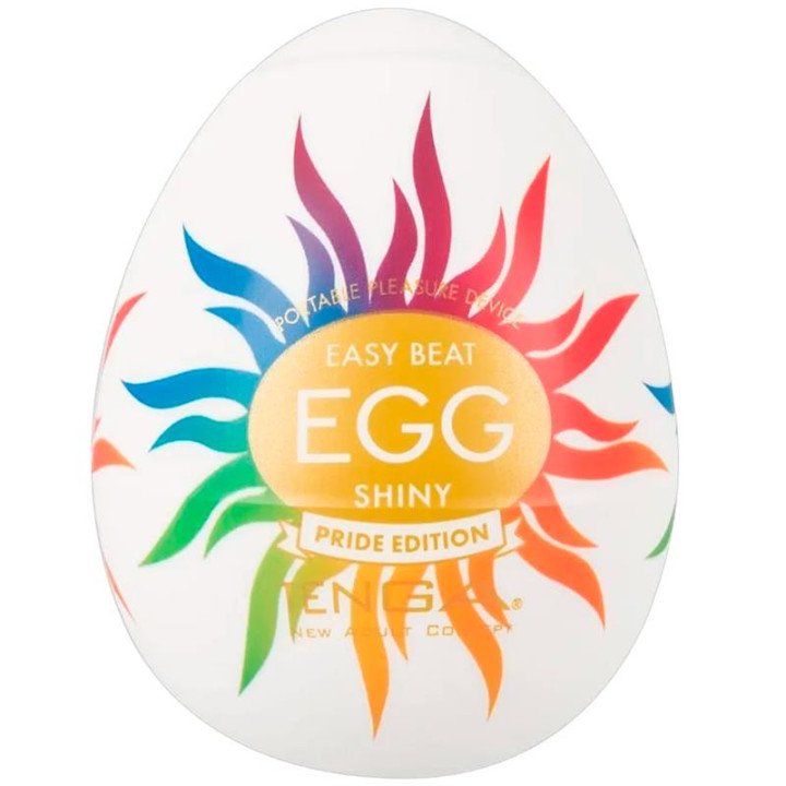 Huevo Masturbador Shiny Edición Orgullo LGBT de Tenga | VibraZon