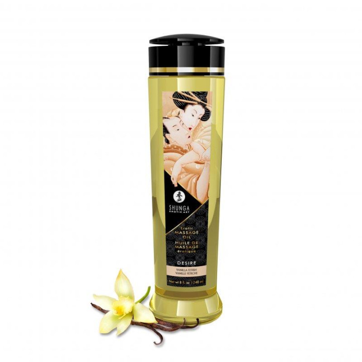 Aceite de Masaje Oil Desire 240 ml de Shunga | VibraZon