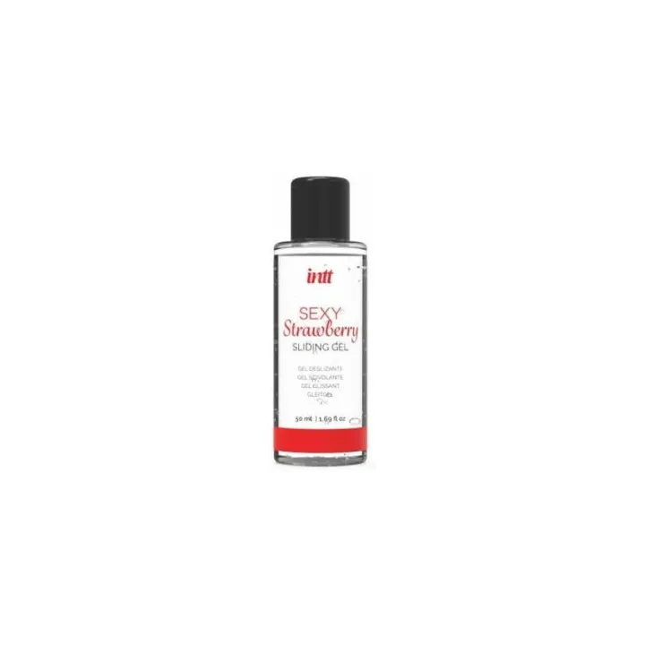 Braguita Brasileña y Gel Deslizante Base Agua Fresa 50 ml de Intt