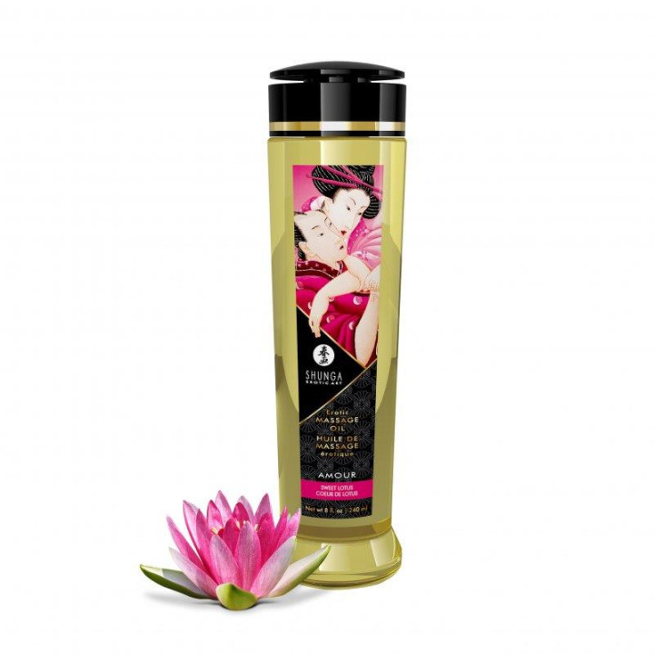 Aceite de Masaje Oil Amour 240 ml de Shunga | VibraZon