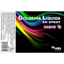 Golosina Líquida en Spray Sabor Fresa 20 ml de Taloka | VibraZon