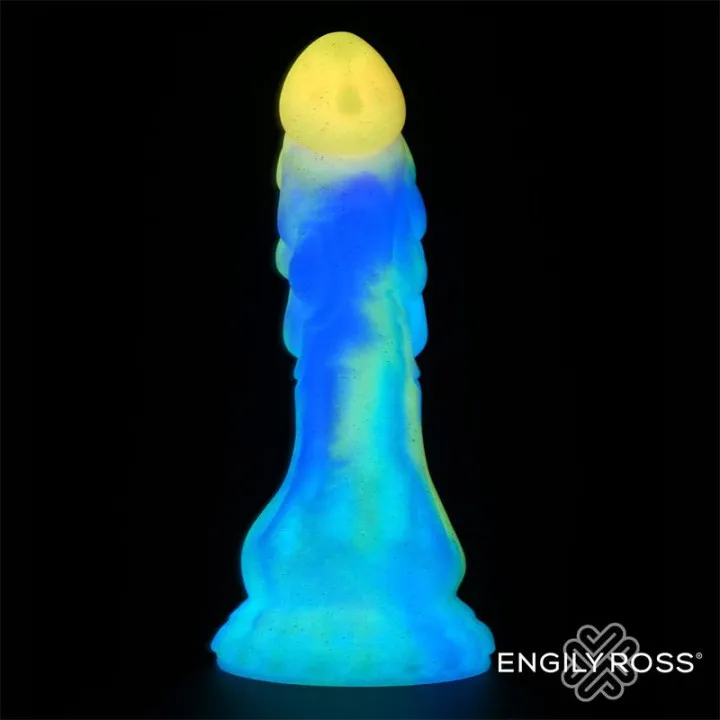 Dildo Dragón Brilla en la Oscuridad 18 cm de Dildox By Engily Ross