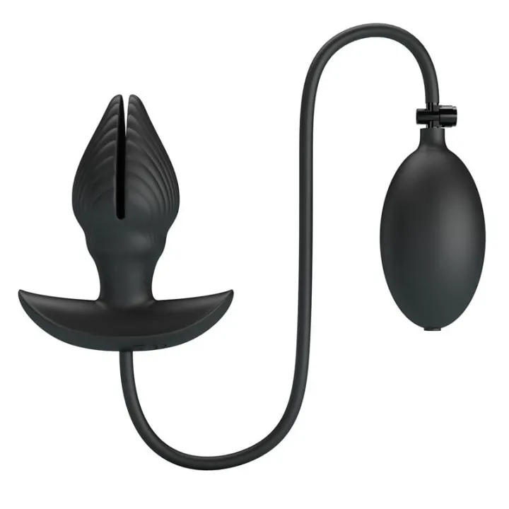 Manson Plut Anal Inflable con Vibración de Prettylove