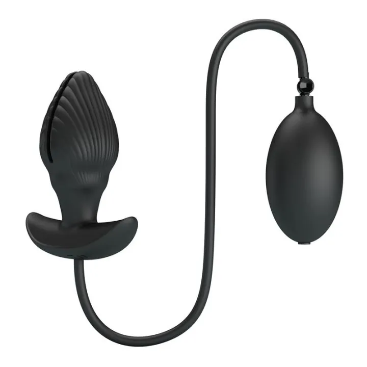 Manson Plut Anal Inflable con Vibración de Prettylove