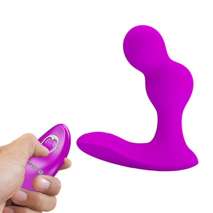 Terrance Plug Anal con vibración y Control Remoto de Prettylove