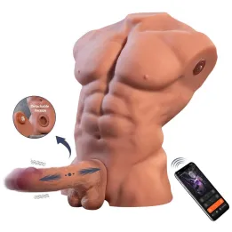 Fitter Torso con Dildo Desmontable, Thrusting y APP 11.6 kg de Xise