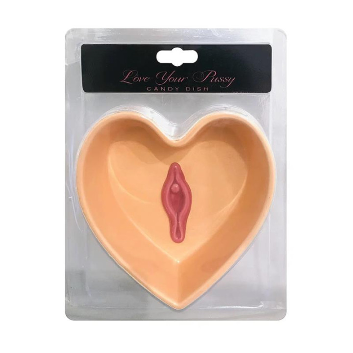 Bol para Dulces Forma de Vagina Love Your Pussy de Kheper Games | VibraZon