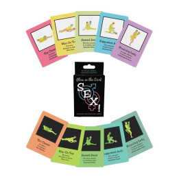 Juego de Cartas Glow in the Dark Sex! Cards Brillan en la Oscuridad de Kheper Games | VibraZon