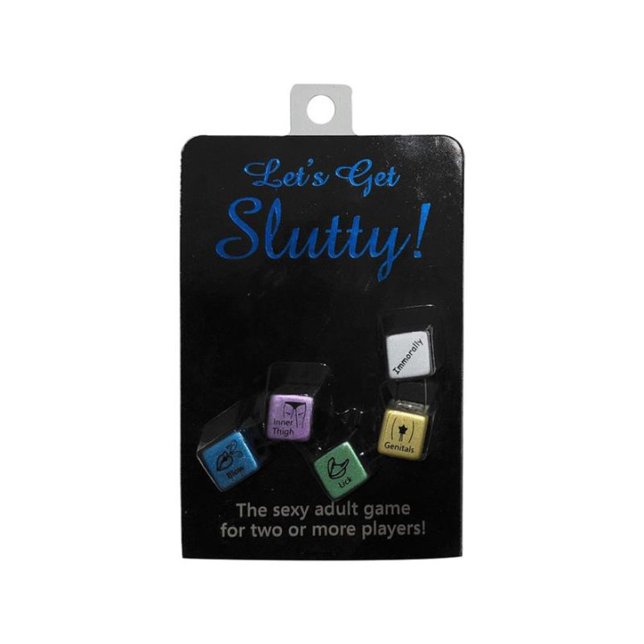Juego de Dados Lets Get Slutty Dice de Kheper Games | VibraZon