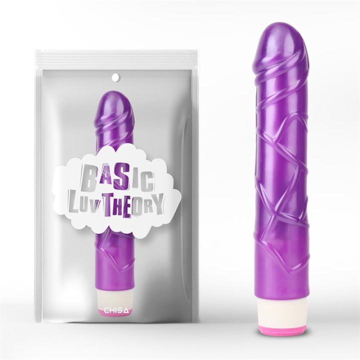 Vibrador Multi Velocidad 23 cm Púrpura de Chisa | VibraZon
