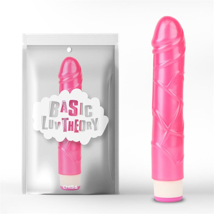 Vibrador Multi Velocidad 23 cm Rosa de Chisa | VibraZon