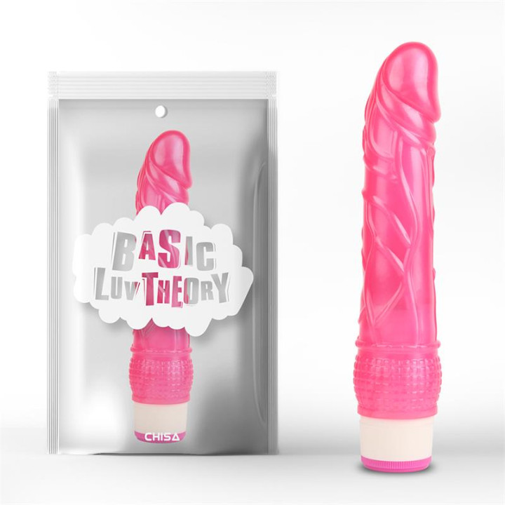 Vibrador Multi Velocidad 20.5 cm Rosa de Chisa | VibraZon