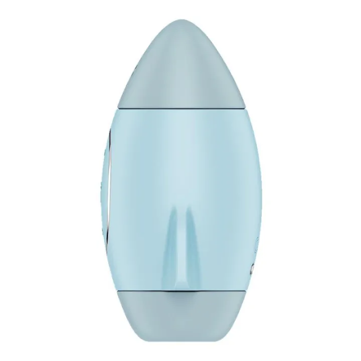 Mission Control Succionador y Vibrador Azul de Satisfyer